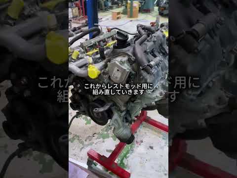 Stripping the LS460 Engine and Planning Its Control System