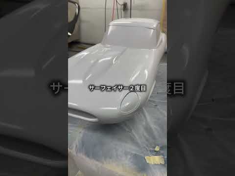 Using Silver Paint to Check the 1:6 Model’s Surface